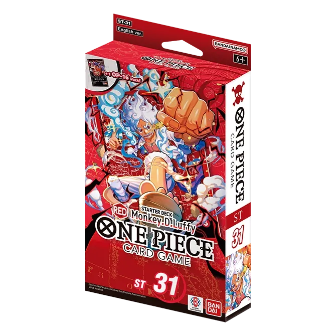 One Piece TCG: (ST-31) RED Monkey.D.Luffy Starter Deck