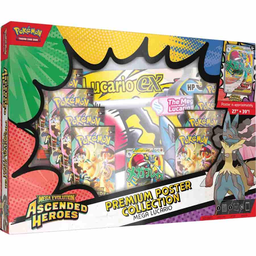 Pokemon TCG: Ascended Heroes - Premium Poster Collection (1 Box)