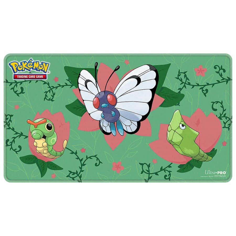 Pokemon: Caterpie Evolutions - Stitched Playmat
