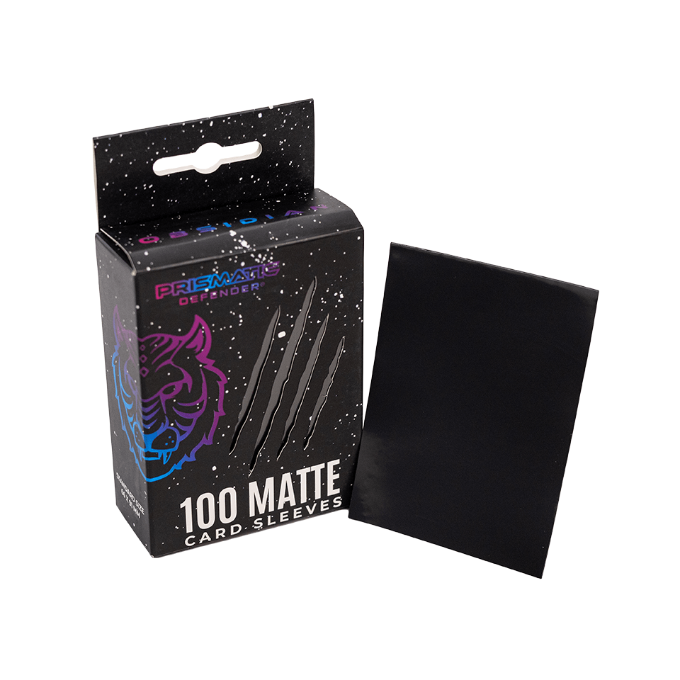 Obsidian Matte Card Sleeves