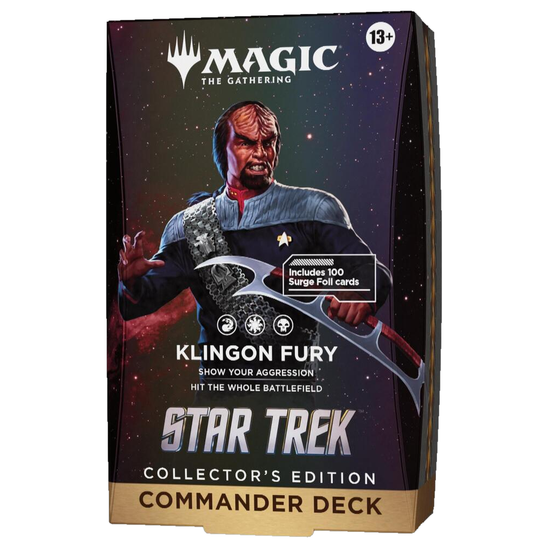 Star Trek Collector's Edition Commander Deck - Klingon Fury