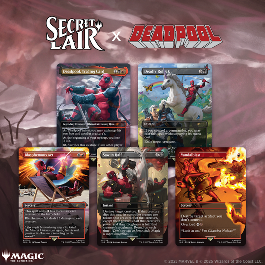 Magic: The Gathering - Marvel Deadpool Secret Lair Non-Foil