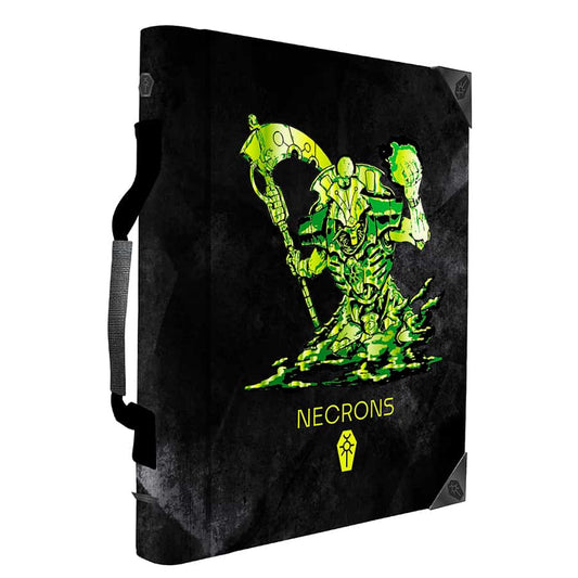WARHAMMER 40K: NECRON CODEX ALIGNED: DEBOSSED AND PRINTED CODEX BOOK FOLIO