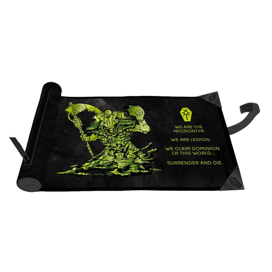 WARHAMMER 40K: NECRON CODEX ALIGNED: PREMIUM FOIL DICE SCROLL