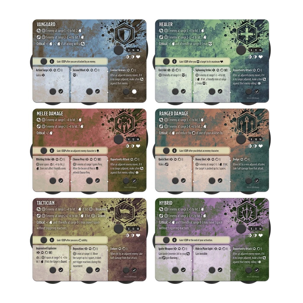 Dungeons & Dragons Onslaught: Expansion - Custom Character Kit