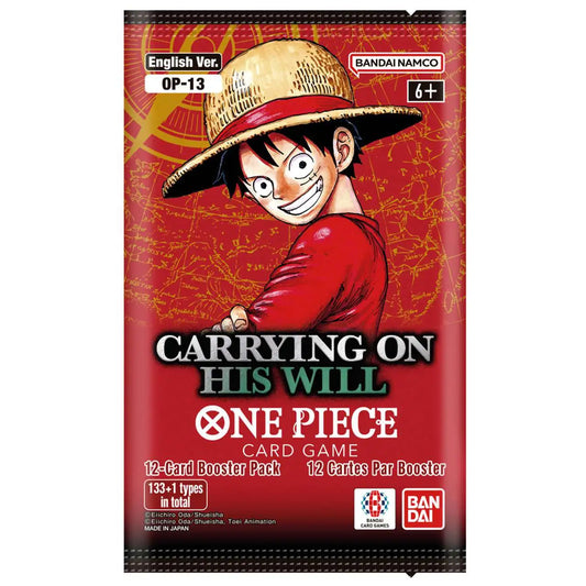 One Piece: Carrying On His Will OP-13 - Booster Pack