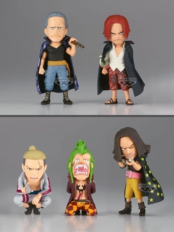 One Piece World Collectable Figure Red Hair Pirates vs. Bartolomeo