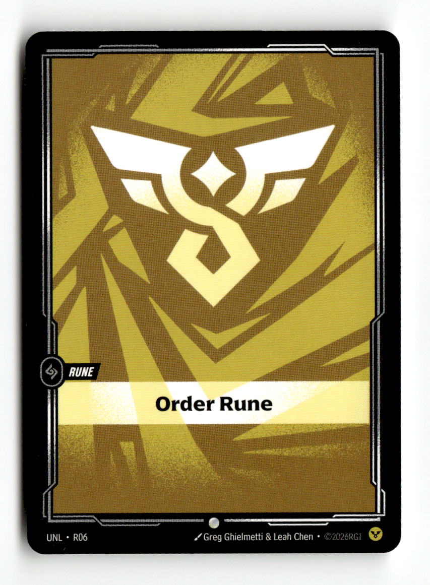 Order Rune