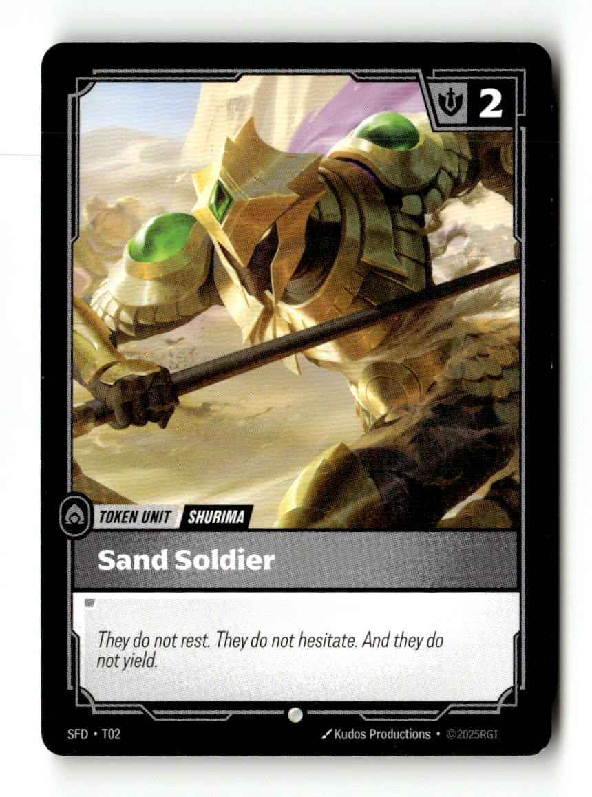 Sand Soldier // Buff