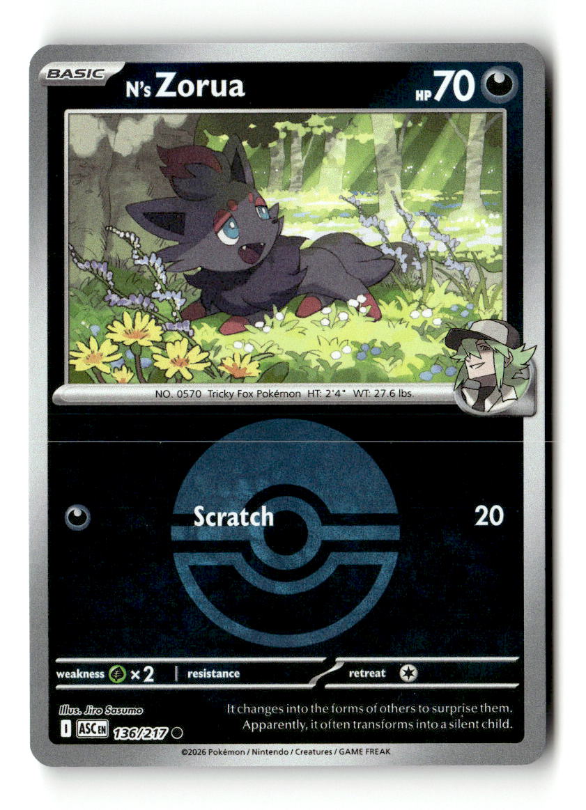 N's Zorua (Poke Ball)