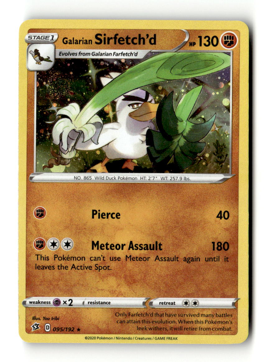 Galarian Sirfetch'd - 095/192 (Cosmos Holo)