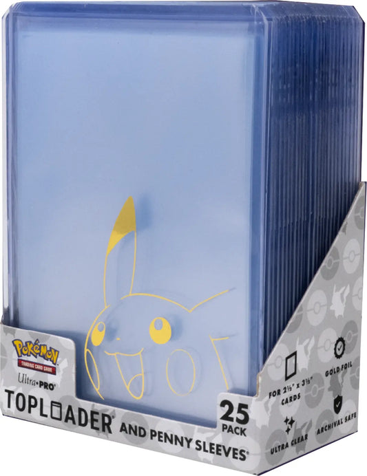 Pikachu Toploader and Penny Sleeves Combo Pack