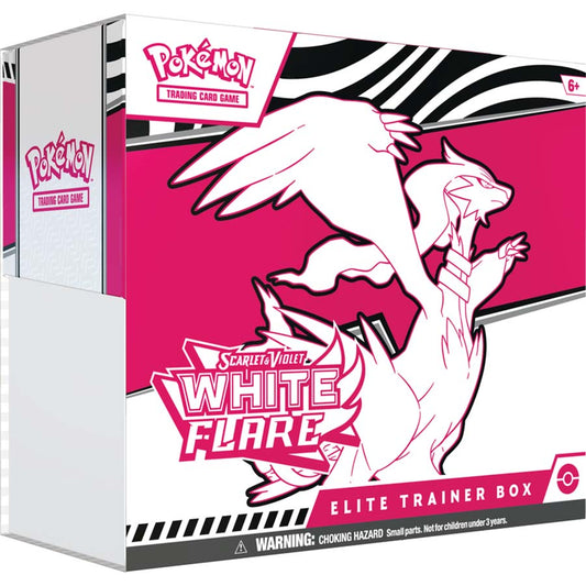 Pokemon: Scarlet and Violet White Flare Elite Trainer Box