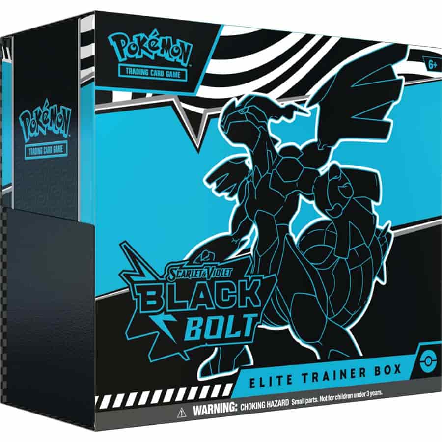 Pokemon: Scarlet and Violet: Black Bolt Elite Trainer Box