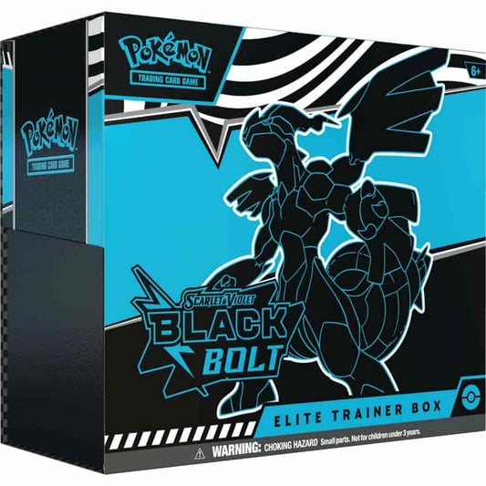 Pokemon: Scarlet and Violet: Black Bolt Elite Trainer Box
