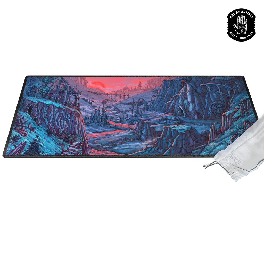 Curator Arcane Landscapes Playmat - The Ruins