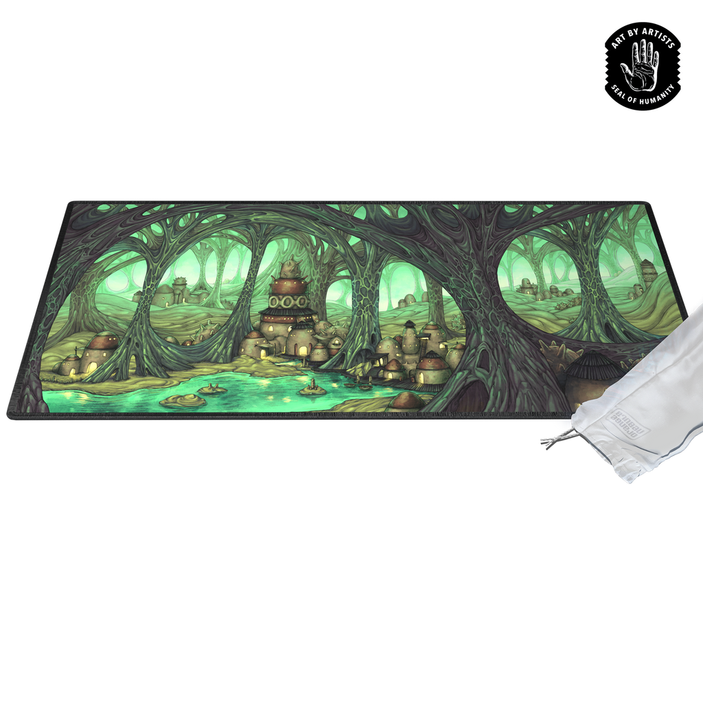 Curator Arcane Landscapes Playmat - The Caverns