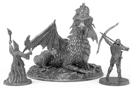 Dungeons & Dragons: Metal Miniatures 1977 Holmes Boxed Set