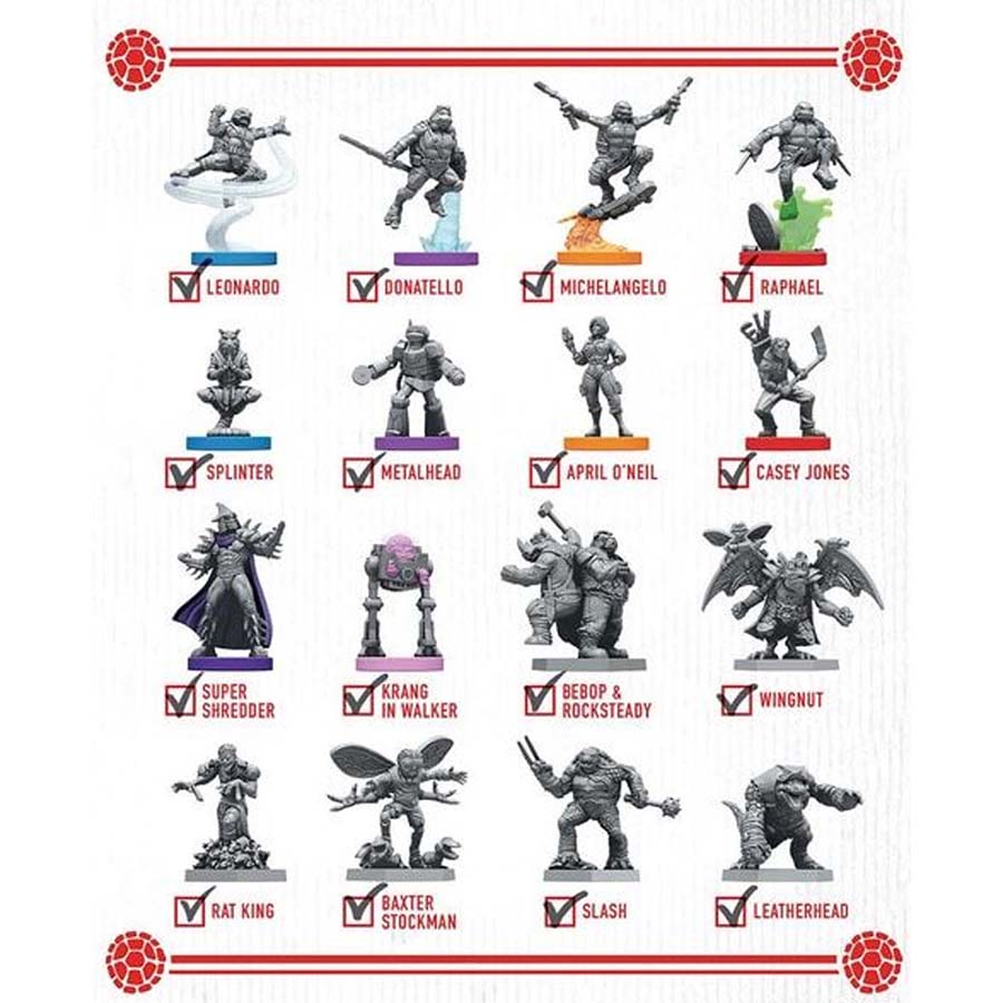 UNMATCHED ADVENTURES: TEENAGE MUTANT NINJA TURTLES: EXTRA TOPPINGS MINIATURES PACK