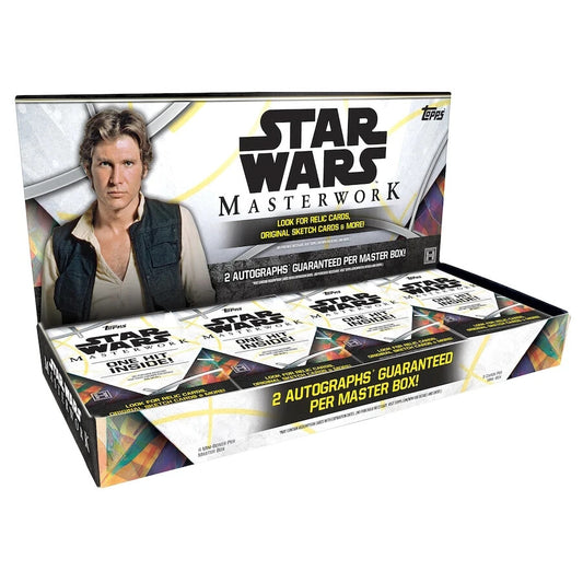Star Wars Masterwork 2025 Hobby Breaker Box Case