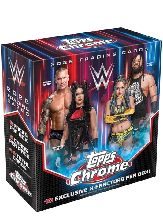 2026 Topps Chrome WWE - Mega Box