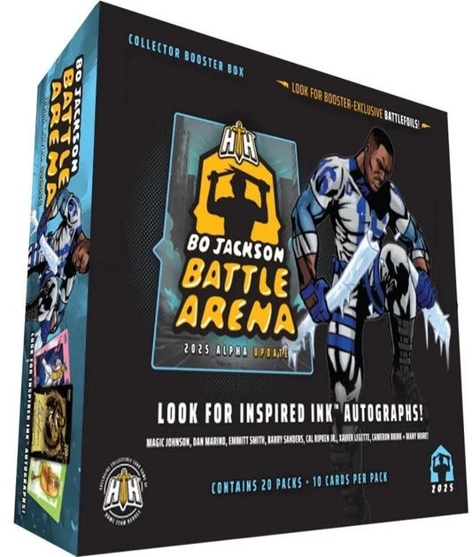 Bo Jackson Battle Arena 2025 Alpha Update Collector Booster Box