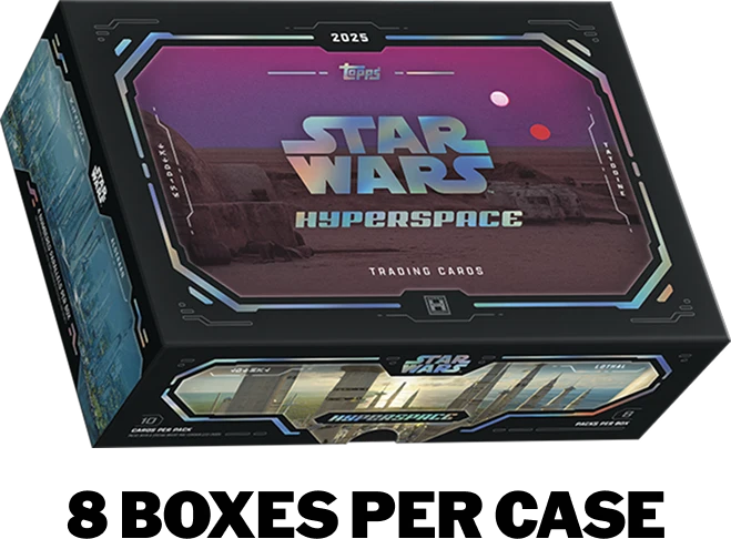 2025 Star Wars Hyperspace - Hobby Box Sealed Case (8 BOXES)