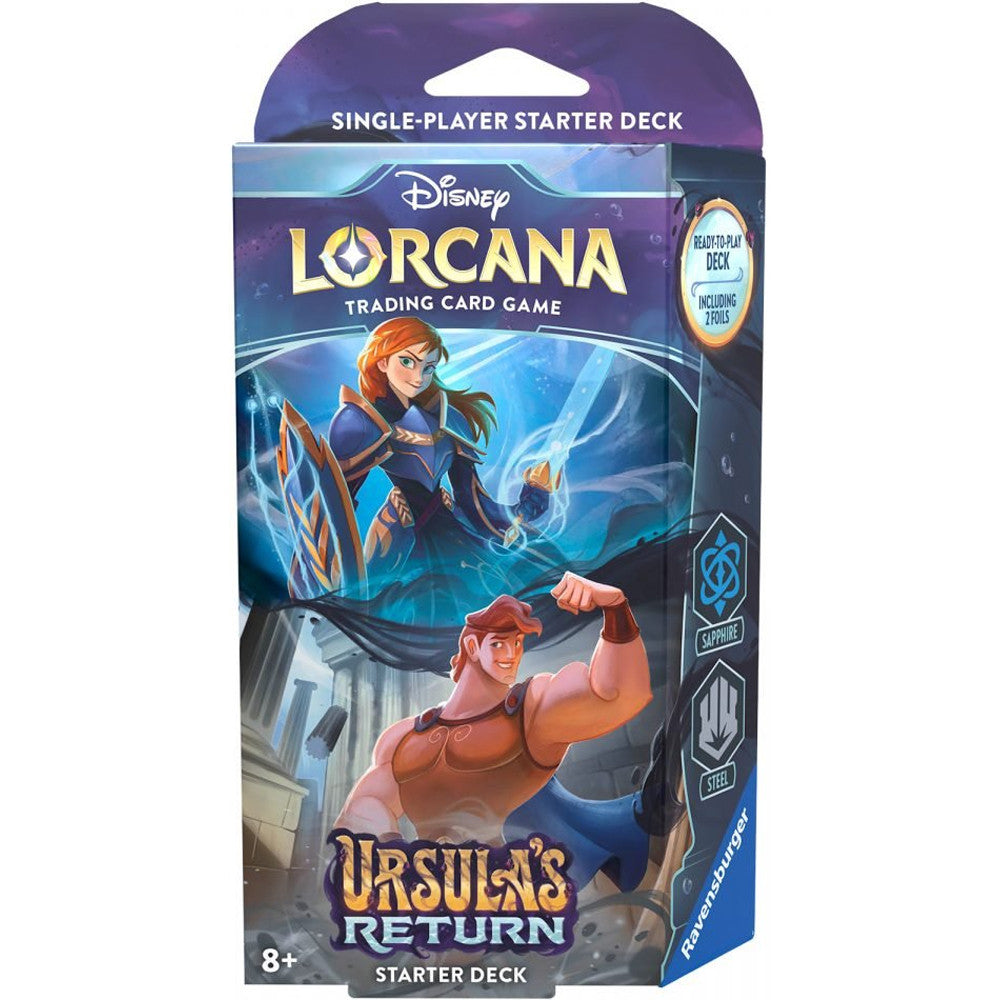 Disney Lorcana: Ursula's Return Starter Deck - Sapphire/Steel