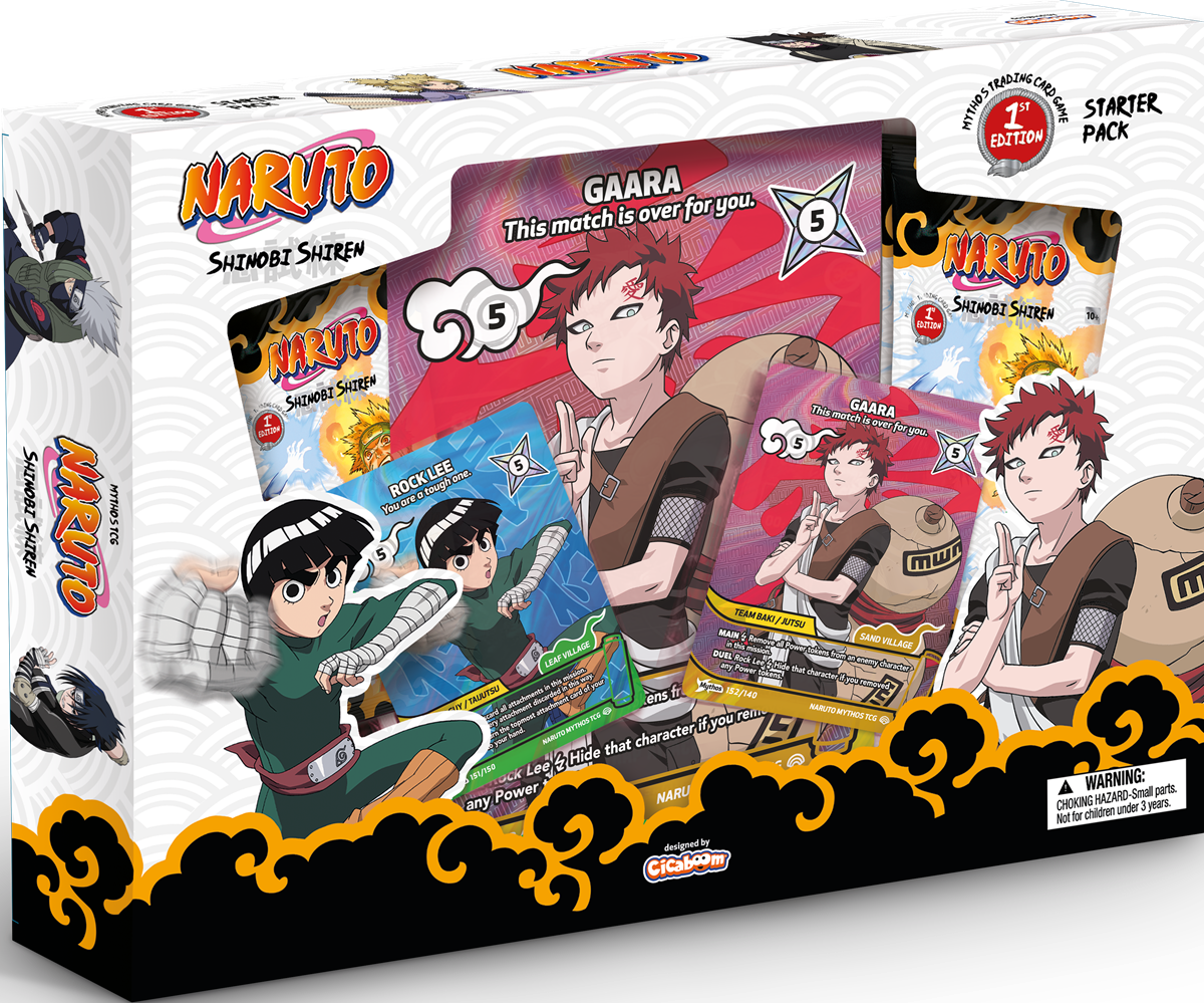 Naruto Mythos TCG: Shinobi Shiren - Gaara vs Rock Lee Starter Pack (1st Edition)