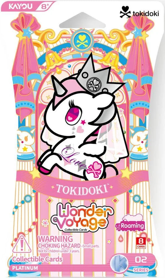Tokidoki Wonder Voyage Collectible Cards: Roaming Edition Single Booster Hanger Packs