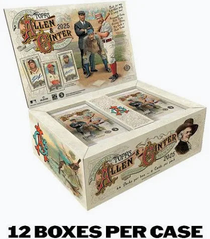 2026 MLB - Allen & Ginter Hobby Box SEALED CASE OF 12