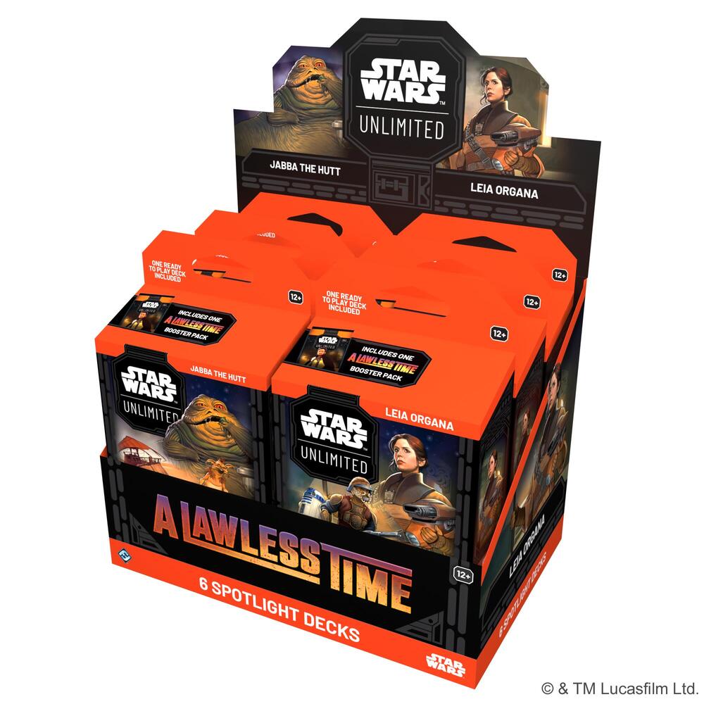 Star Wars: Unlimited - A Lawless Time: Spotlight Deck