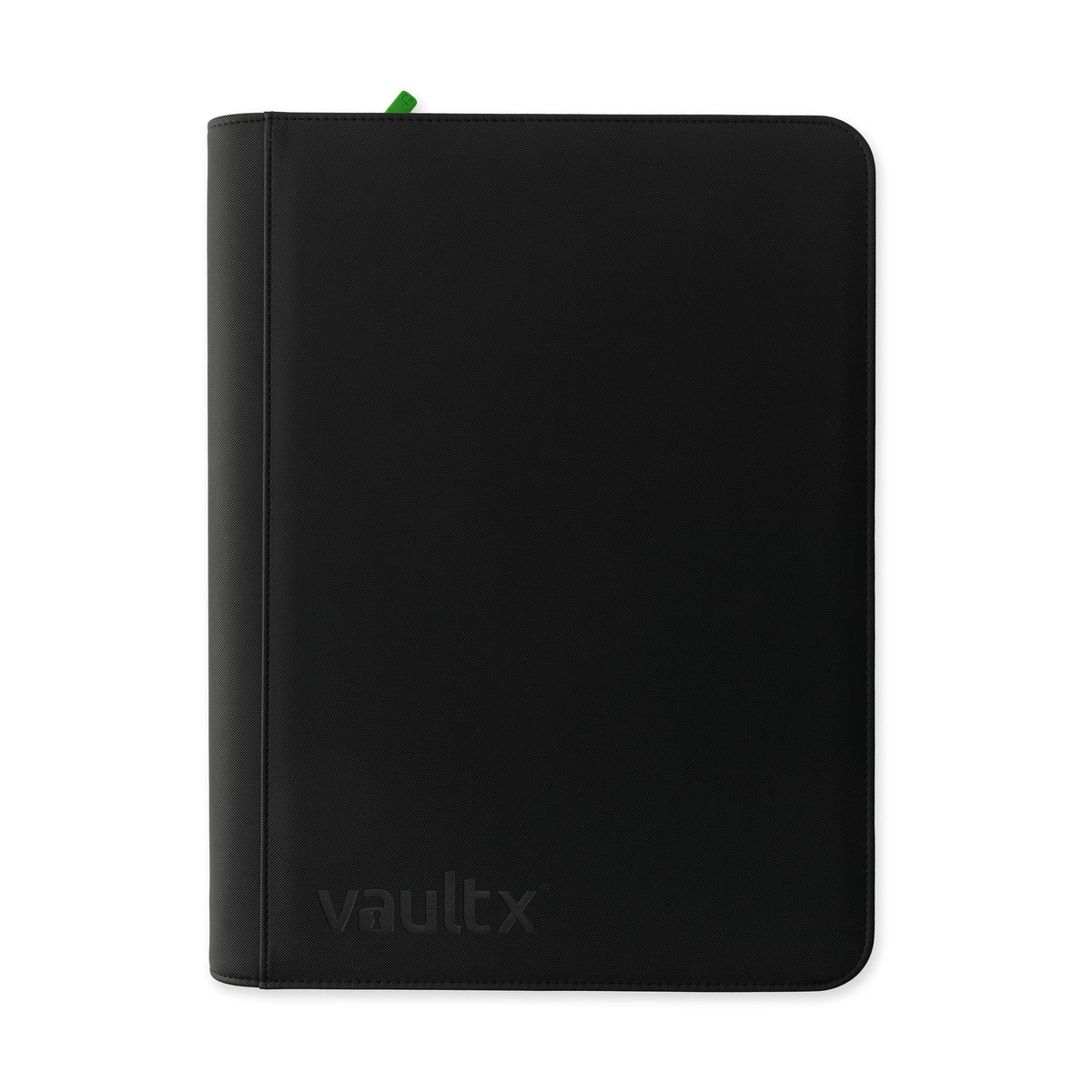 VaultX Exo-Tec Zip Binder XXL 16-Pocket Black