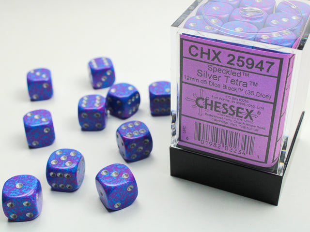 Chessex 12mm 36d6 Speckled Dice
