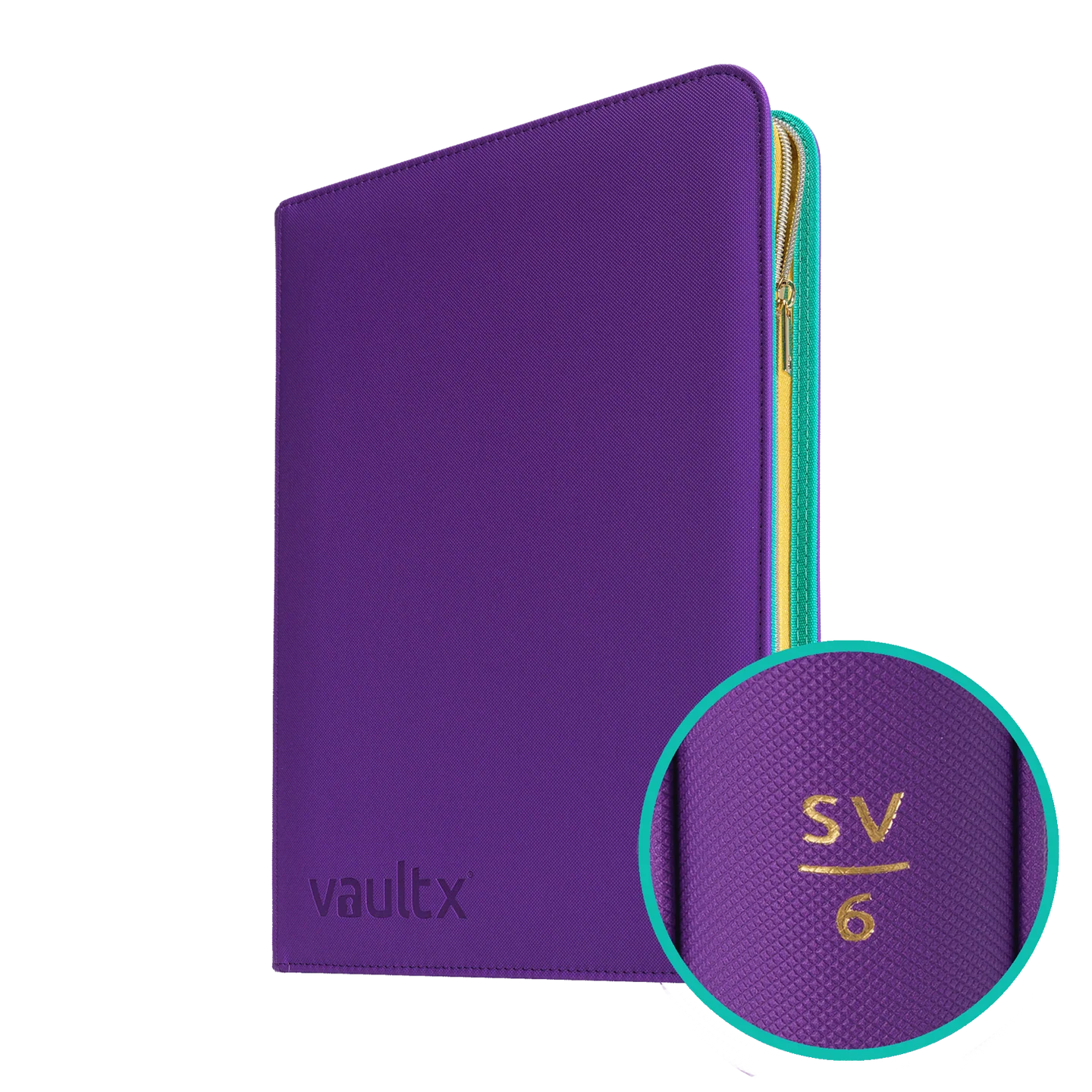 VaultX Exo-Tec Zip Binder 9-Pocket