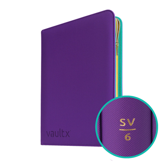 VaultX Exo-Tec Zip Binder 9-Pocket