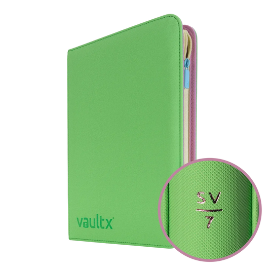 VaultX Exo-Tec Zip Binder 9-Pocket