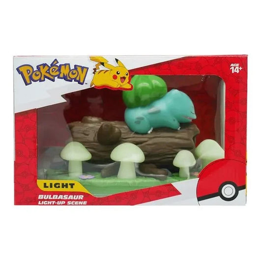 Pokemon Sleeping Bulbasaur Light Up Scene