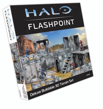 Halo Flashpoint Deluxe Buildable 3D Terrain Set