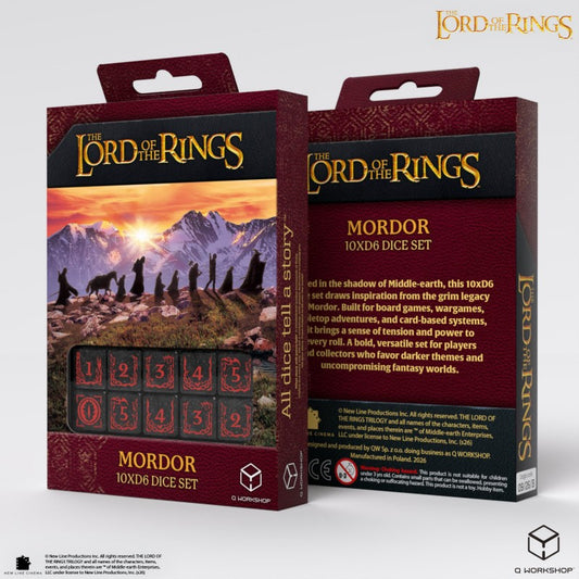 The Lord of the Rings: Mordor 10xD6 Dice Set