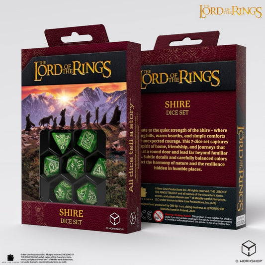The Lord of the Rings: The Shire Dice Set