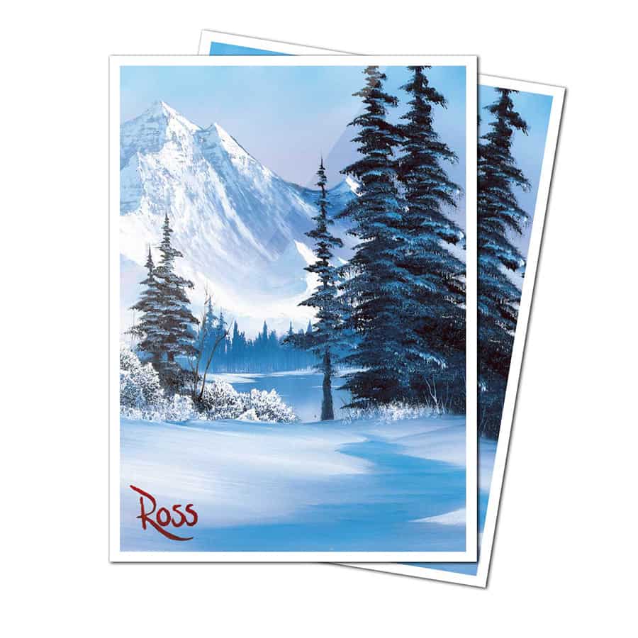 Ultra Pro Deck Protectors: Apex- Bob Ross (105ct)