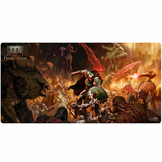 Ultra Pro: DOOM: The Dark Age: DOOM Onslaught Playmat EXTENDED