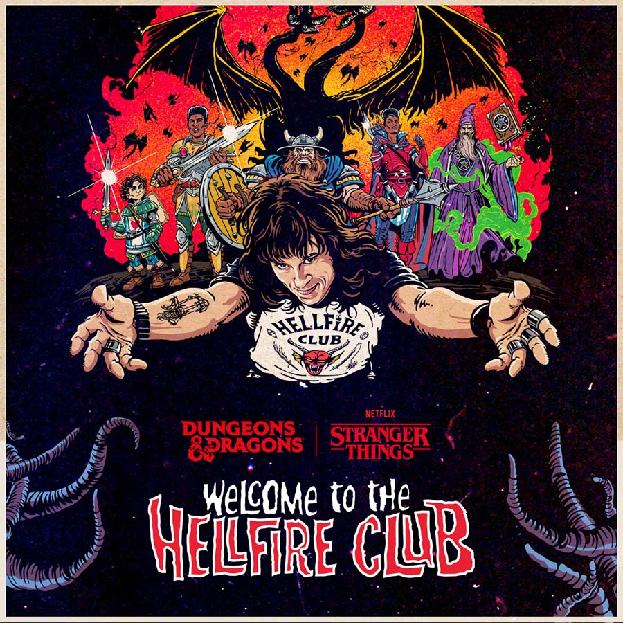 D&D, 5e: Stranger Things- Welcome To The Hellfire Club