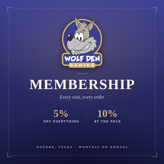 Wolf Den Gaming Membership
